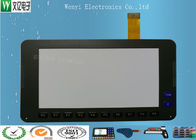 ปุ่มกดควบคุมตัวเชื่อมต่อเมมเบรนของ Molex Touch Clear Capacitive Clear LCD ขนาด 1.27 มม