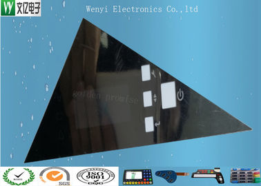 สวิทช์แผงสัมผัสเมมเบรน Capacitive พร้อมพิมพ์หน้าจอผ้าไหมกระจกนิรภัย