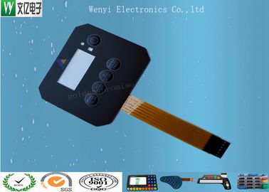 ลายนูน FPC Membrane Switch 0.18 Mm PET / PC Overlay Female