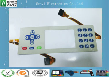 ปุ่มกดควบคุมตัวเชื่อมต่อเมมเบรนของ Molex Touch Clear Capacitive Clear LCD ขนาด 1.27 มม