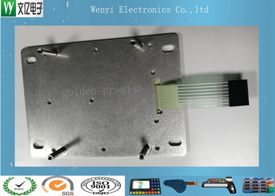 LGF แผ่นสวิตช์เมมเบรนเรืองแสงแบ็คไลท์ FPC 8 SMT Side Light
