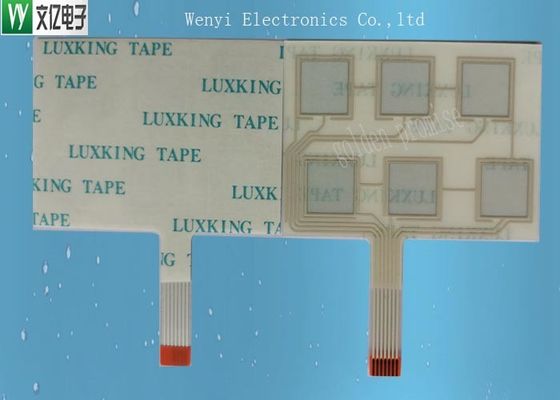 วงจรสัมผัสแบบ Capacitive FPC แบบแข็ง, V150 Fine Texture Pcb Membrane Keyboard